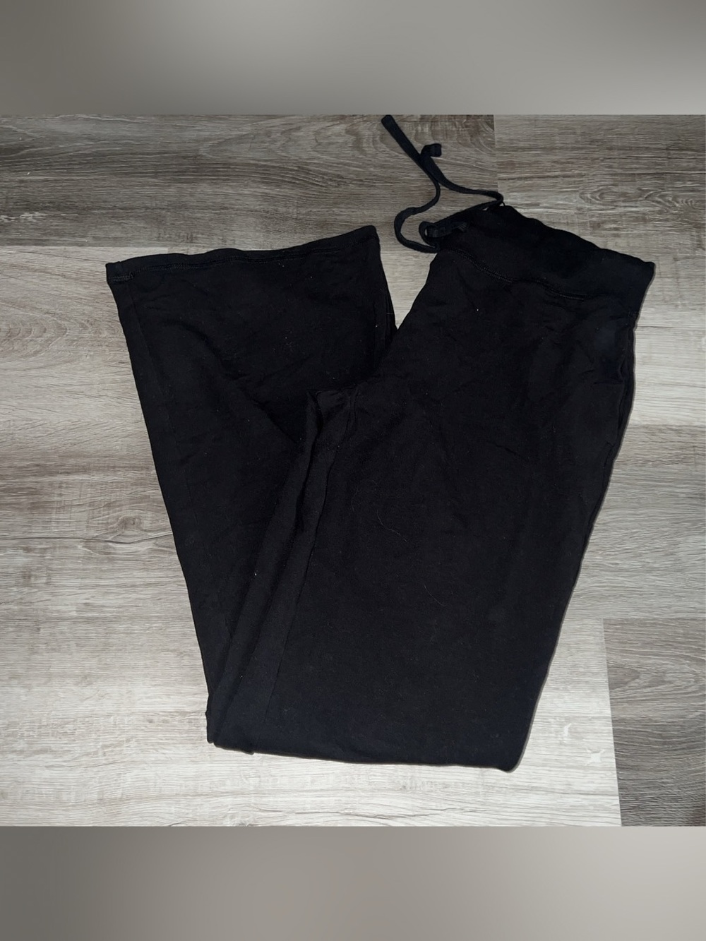 Garage black bbl pants